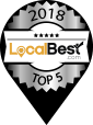2018 | 5 Stars | LocalBest.com | Top 5